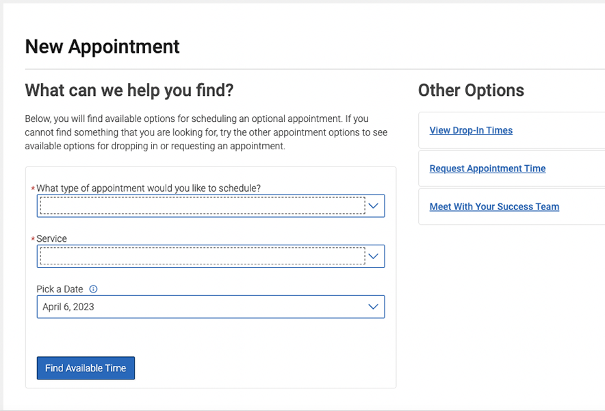 Tutoring Schedule Website Step 3